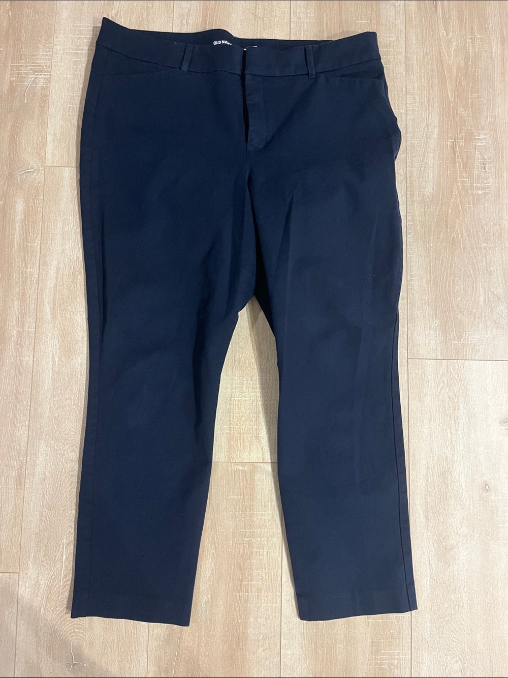 Old Navy Men's Navy Straight-Leg Chinos